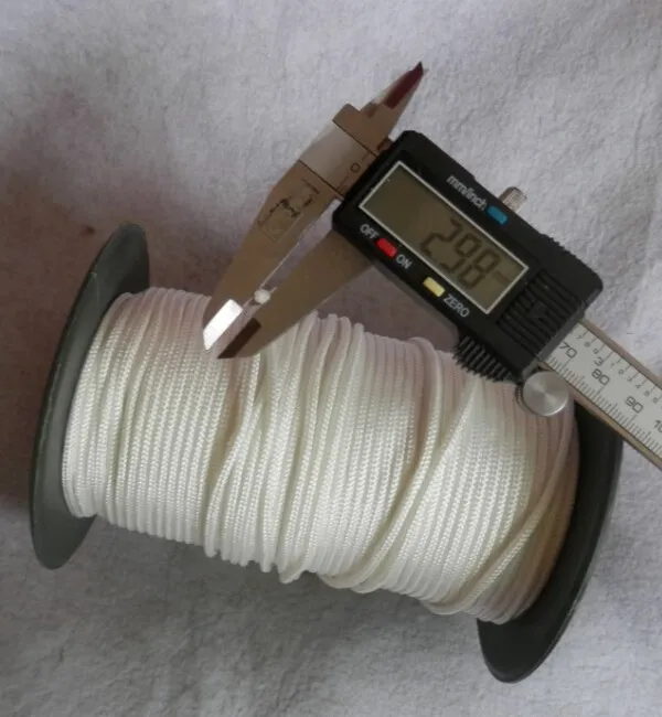 3.0 MM X 100M Recoil Starter Rope Fits Small String Trimmers Chainsaws ...