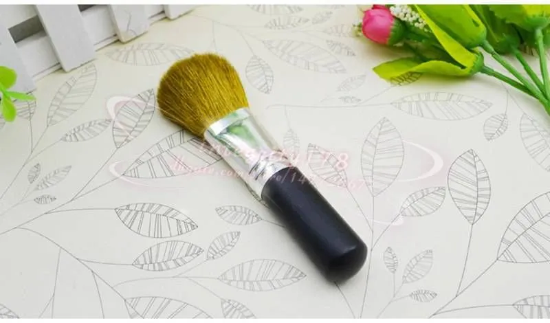 minerals cosmetic brush with wool and wood handle,powder brush,blush brush, soft makeup brush.DHL free