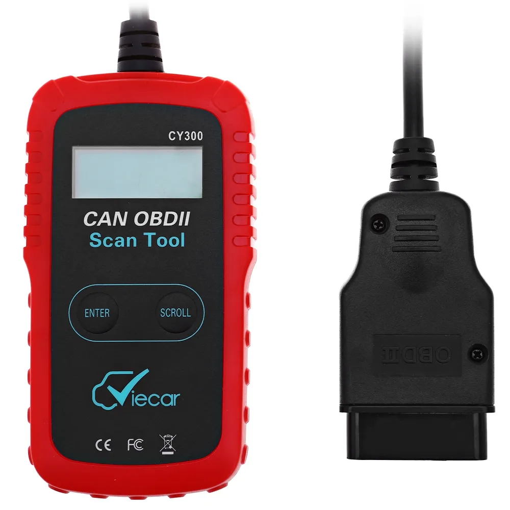 OBD2 Diagnostic Code Reader Viecar CAN OBDII Scan Tool For All OBD II Protocols Erase MIL