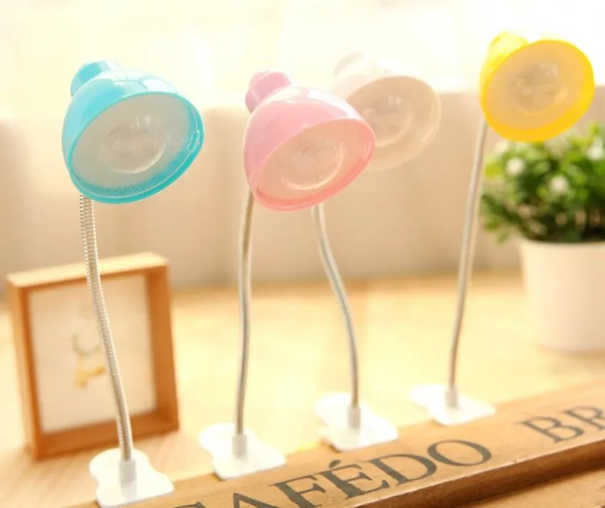 Wholesale Portable Mini Clip On LED Book Reading Light Bulb Desk Tablet