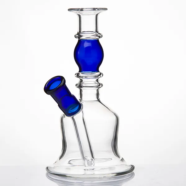 New Mini Banger Hanger Glass Bongs Smoking Accessories Original Oil Rig Dabs Bong 14mm female Joint Beaker Water Pipes Dab Rigs