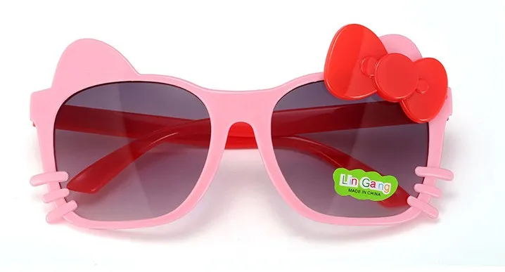 Dzieci Dziewczyny Chłopcy Okulary Kids Beach Supplies UV Okulary ochronne Baby Fashion Cute Bow kot Sunshades Okulary