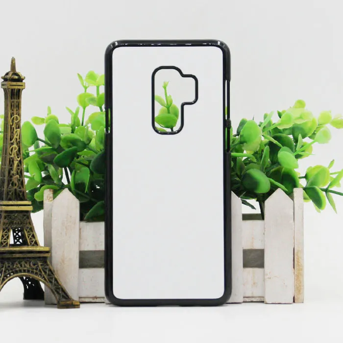 Partihandel Tomt 2D PC Sublimation Case för Samsung S9 S9 Plus DIY Hard Plast Phone Shell