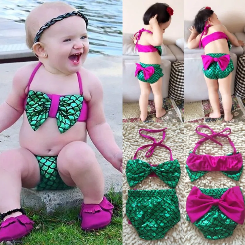 Mermaid bathing suit sales baby