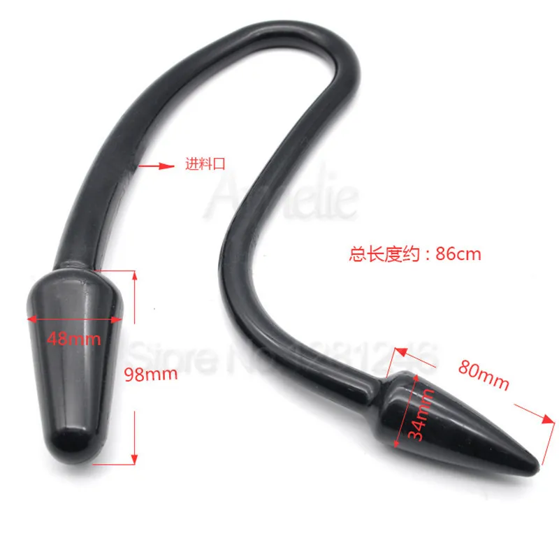 master series ravens tail double ended anal plug Master Series Ravens Tail 2X - Double-sided anal plug main image 0