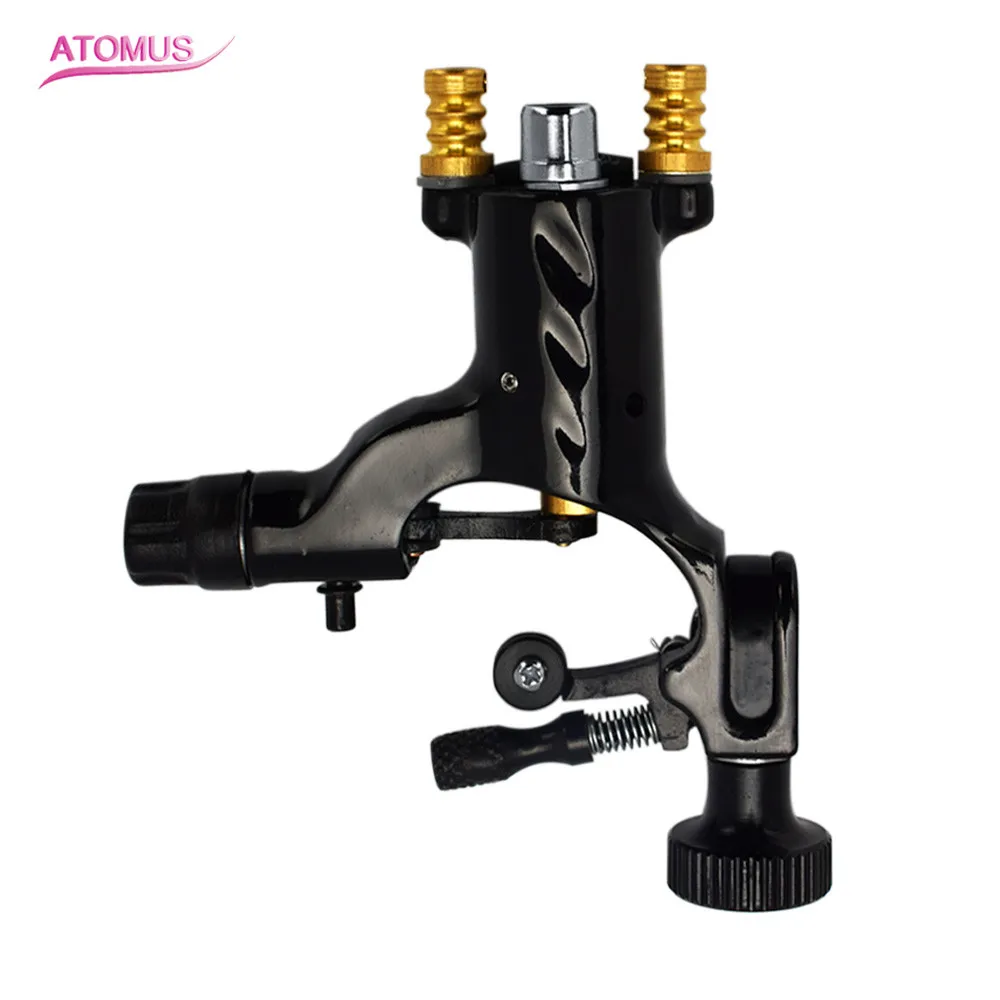 Zwart Nieuwe Type Dragonfly Rotary Tattoo Motor Machines Gun Liner Shader voor Tattoo Kits Tube Ink Naalden Heet aanbod