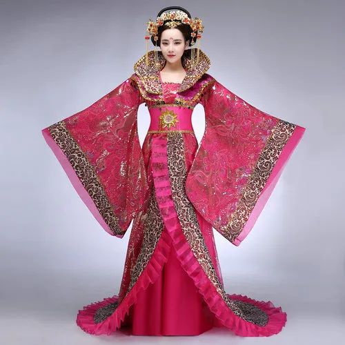 Womens Hanfu Dress Stand Collar Ancient Chinese... From Fleming627, $80.41  | DHgate.Com