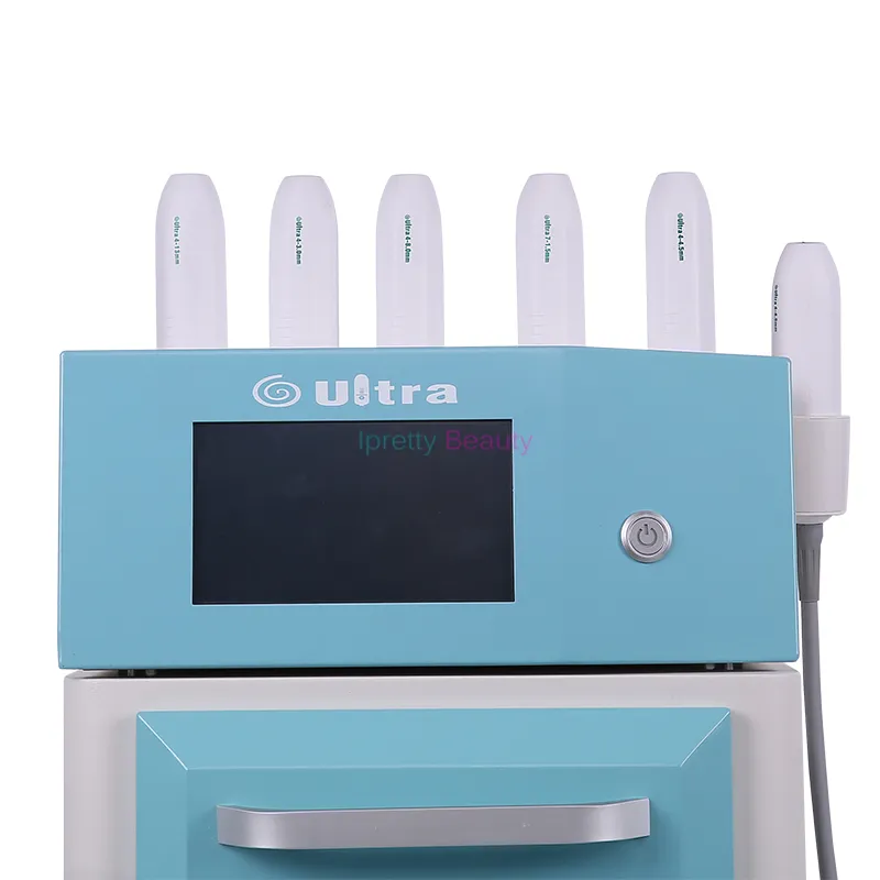 FDA Standard 5 Cartridges Vmax HIFU Face Lifting Machine Hoge Intensiteit Gericht Ultrasound Rimpel Removal Beauty System