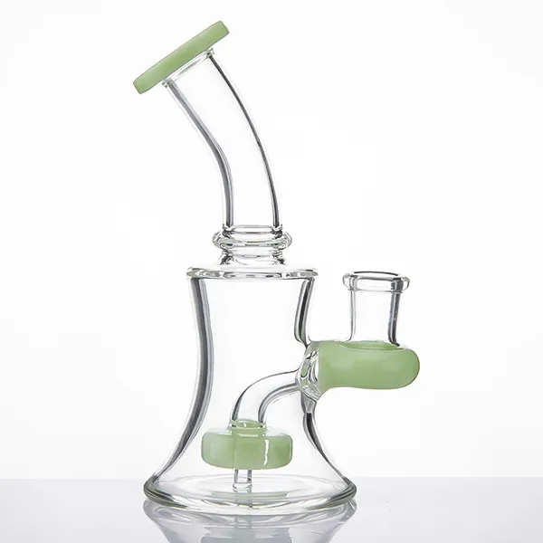 Mini Bubbler Glass Bongs Banger Roken Hanger Nail DAB Rigs Olie Rig Beker Glass Pijpen met Filter Ash Catcher 688