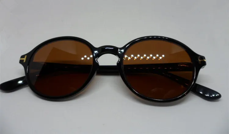 جودة جديدة C5049 نظارات مستديرة جودة Retro-Vintage Frame 53-21-145 نظارات وصفة طبية نقية مرنة الساق المطبقة الكاملة المعتادة على النظارات المعتادة