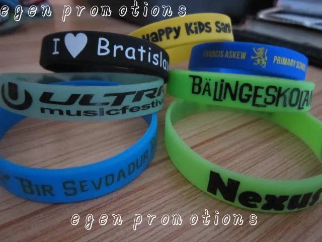 Customized Silicone Rubber Julie Vos Bracelet For Personalized Writing On Silky Wristbands By Eli Promotions From Zebrear 43.42 DHgate.Com