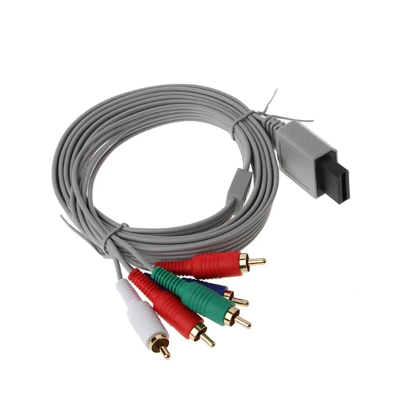 High Definition Composite AV Cable Tv For Wii WiiU Fast Shipping