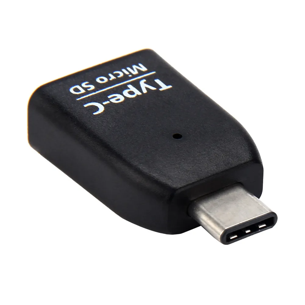 Connector USB 3.1 Typ-C till Micro SD SDXC TF-kortläsare för MacBook för smartphones