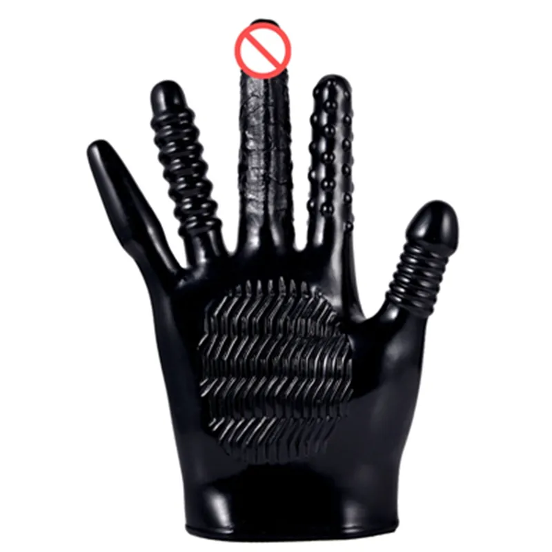 vibrating glove massager 1 Pair of Silver Conductive Massage Gloves Massager Kit main image 0