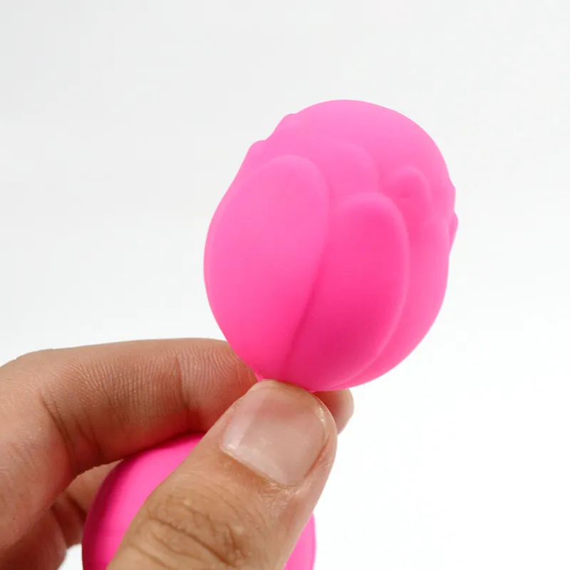 Silicone Kegel Ball Vibrator Vagina Tight Exercise Vibrator Ben Wa Ball for Woman + Silicone Butt Plug Jewelry Anal Sex Toys8