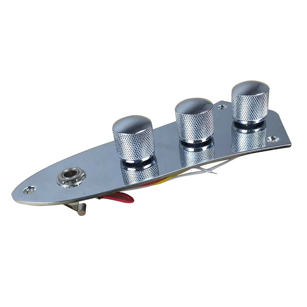 Preamp Jazz Bass Control Plate Assembly Knobs Pots From Batches, 27.84