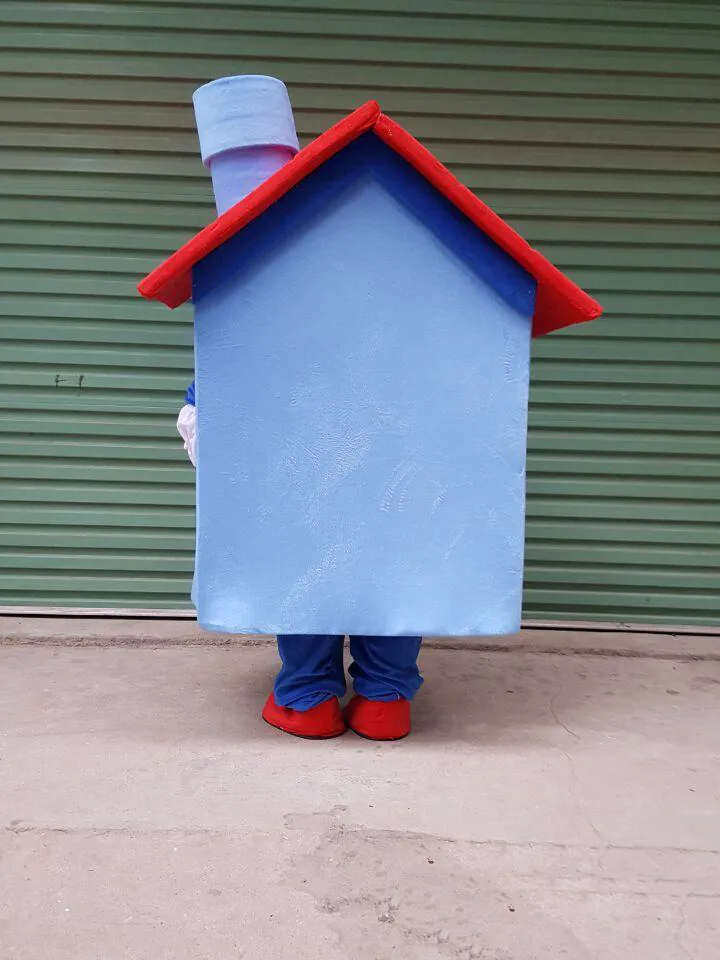 2018 Factory Lovely House Cartoon Doll Mascot Costume 241J