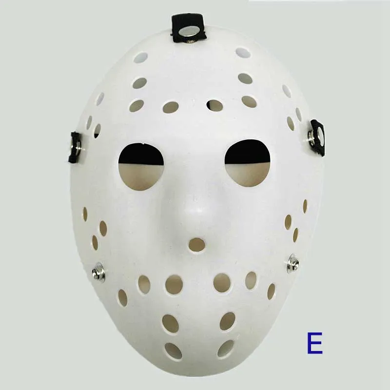 Jason Mask 9 färger Full Face Antique Killer Mask Jason vs fredag ​​den 13: e prop skräckhockey halloween kostym cosplay mask6337713