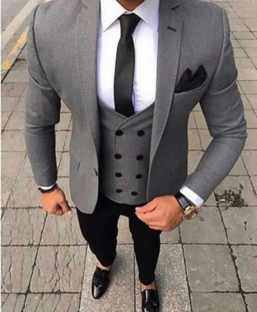 2018 najnowsze projekty spodni płaszczowej SZYĆ GARY MĘŻCZYZNA SUMP SLIM FIT 3 -PALETNY TUXEDO PROOM STYIT SUITS Custom Blazer Terno Masculino290g