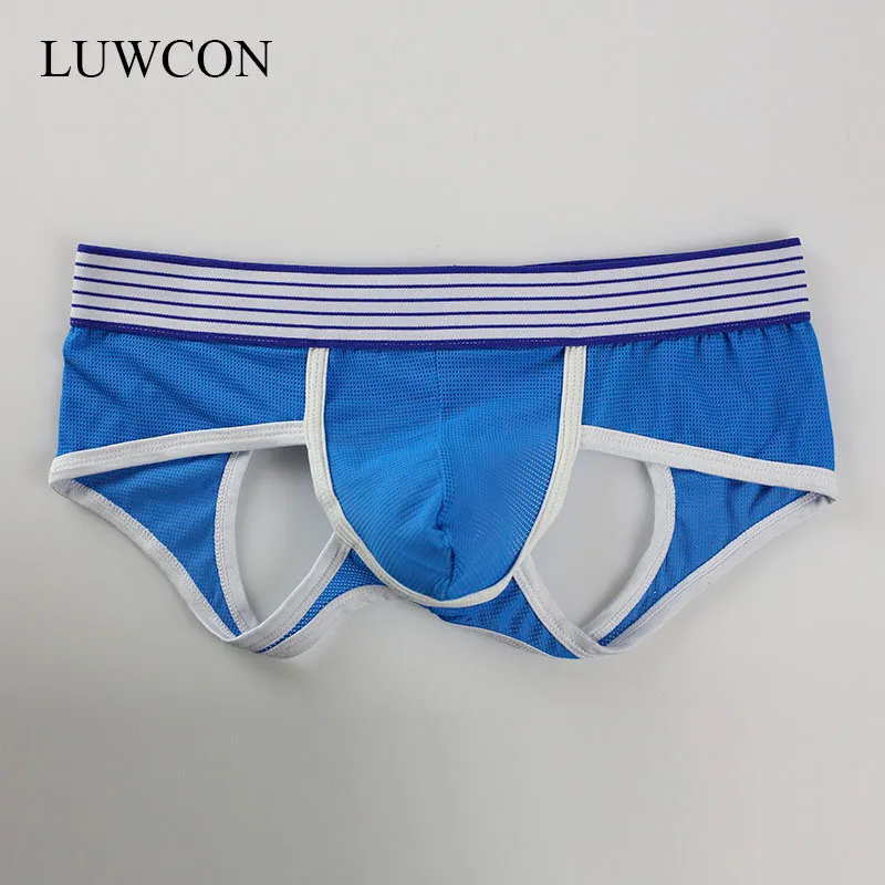 New Men's Sexy Breathable Thongs Low Waist U Convex Underwear Underpants  Men's G-string Underwear T-back Bikini Briefs - G-strings & Thongs -  AliExpress