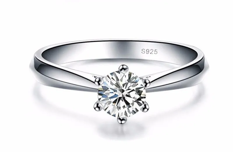 Vecalon Марка 100% Настоящее Ювелирные Наборы Стерлингового Серебра 925 Роскошных CZ Diamant Свадебные Обручальные Наборы Для Женщин G