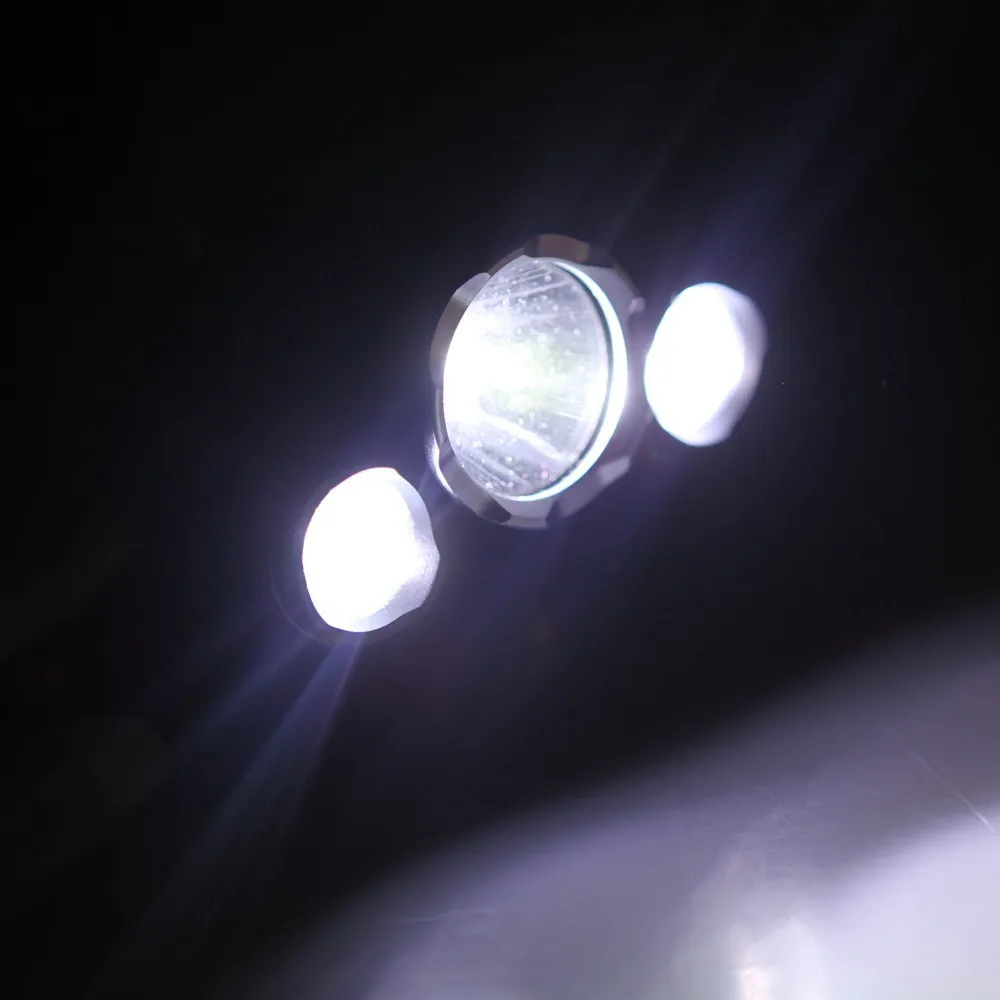 Ny 5000 Lumen 3x XM-L 3T6 LED Bike Light Headlight ficklampa Huvud för jakt Camping XML T6 LED-strålkastare