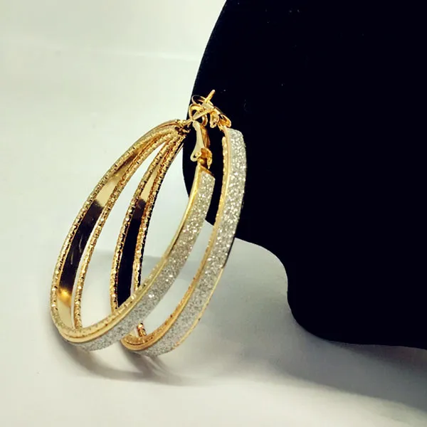 Il nuovo bello modo di vendita caldo frega gli orecchini della perla degli orecchini del cerchio trasporto libero HJ184 dei monili di modo delle donne