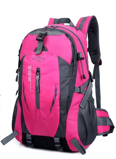 viagens ao ar livre grande saco 40L pacote de lazer esportes caminhadas especial Bolsa de Ombro Com capaz impermeável para tirar rede e saco de dormir Bed