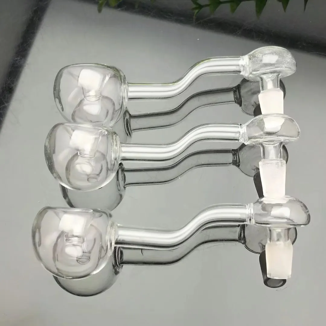 Transparent glass fovea Wholesale Glass bongs Oil Burner Pipes Water Pipes Glass Pipe Oil