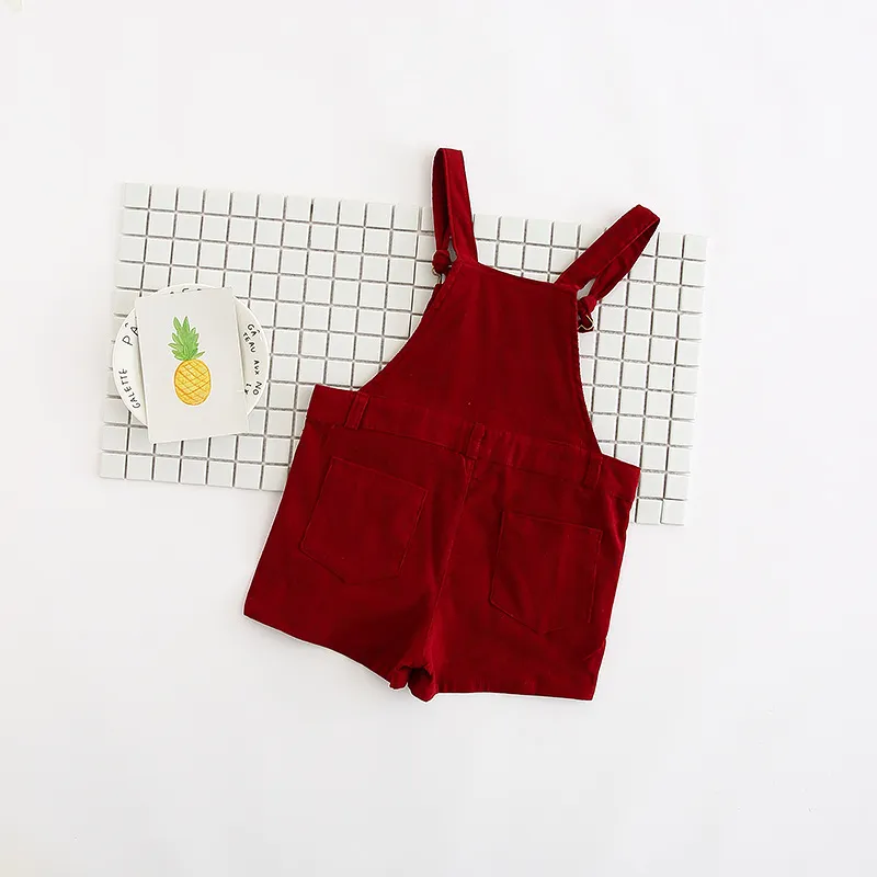 Baby Pants Girls Casual Harem Pants Baby Girl Clothes Children Casual Trousers Overalls Corduroy Mid Pants Spring Summer New7385507