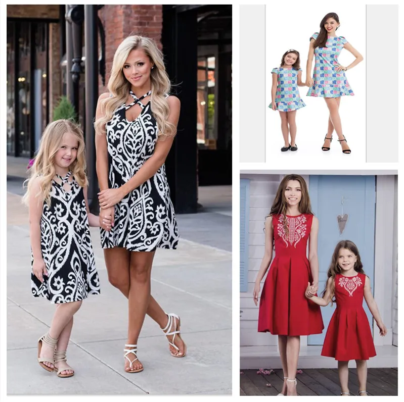 Mom And Daughter Clothes Family Matching Outfits... From 10,52  | DHgate