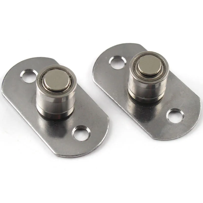 Guide De Plancher Pour Porte Coulissante - Rouleau De Fond Solide En Acier, Facile à Poser