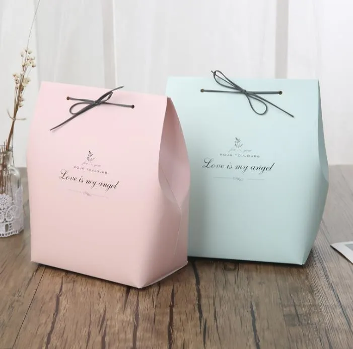 Paper Pulp Favour Paper Bag Gift Boxes for Christmas Food Wrapping with Baking Paper and ...