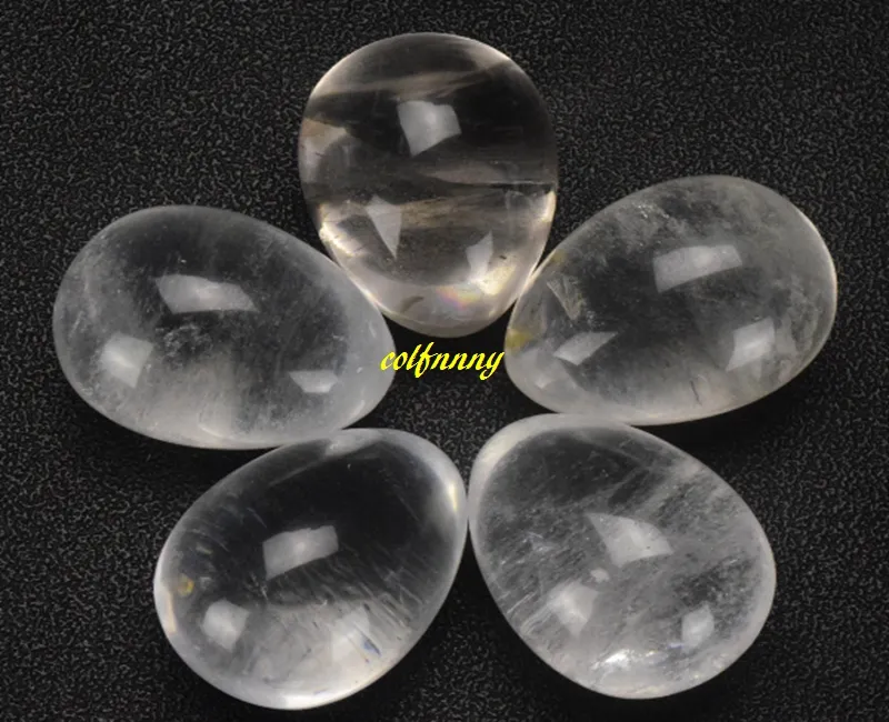 / partij 3 stks Geboord Natural Crystal Rock Quartz Yoni Eieren Jade Ei voor Kegel Oefening Healing Reiki Women Health Care