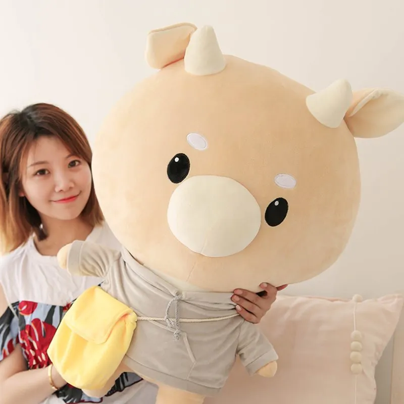 40 cm/30 cm grande taille Squishmallows poupée animale jouets en peluche  anniversaire grandes poupées en peluche lapin de pâques apaiser dessin  animé