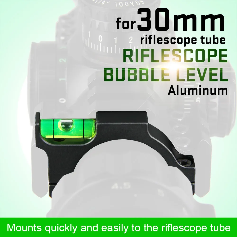 PPT Bubble Level Riflescope Level Mount Rings Fits 30mm Rifle Scope voor Hunting CL33-0091