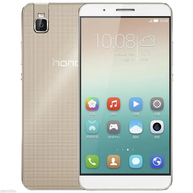 Original Huawei Honra 7i 3 GB RAM 32 GB ROM 4G LTE Telefone Móvel Snapdragon 616 Octa Núcleo Android 5.2 "13.0MP ID de Impressão Digital Inteligente telefone celular