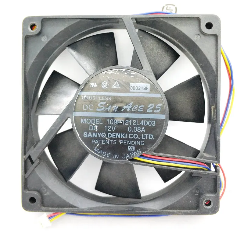 109P1212L4D03 12025 12V 0.44A 4710NL-04W-B49 cpu cooler heatsink Cooling Fan