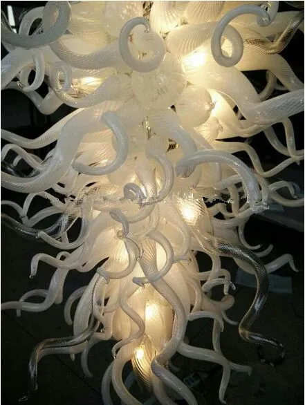 Pendant Light Milky White Pretty Nice 110V-240V Chain Hanging Lamp for Museum Deco