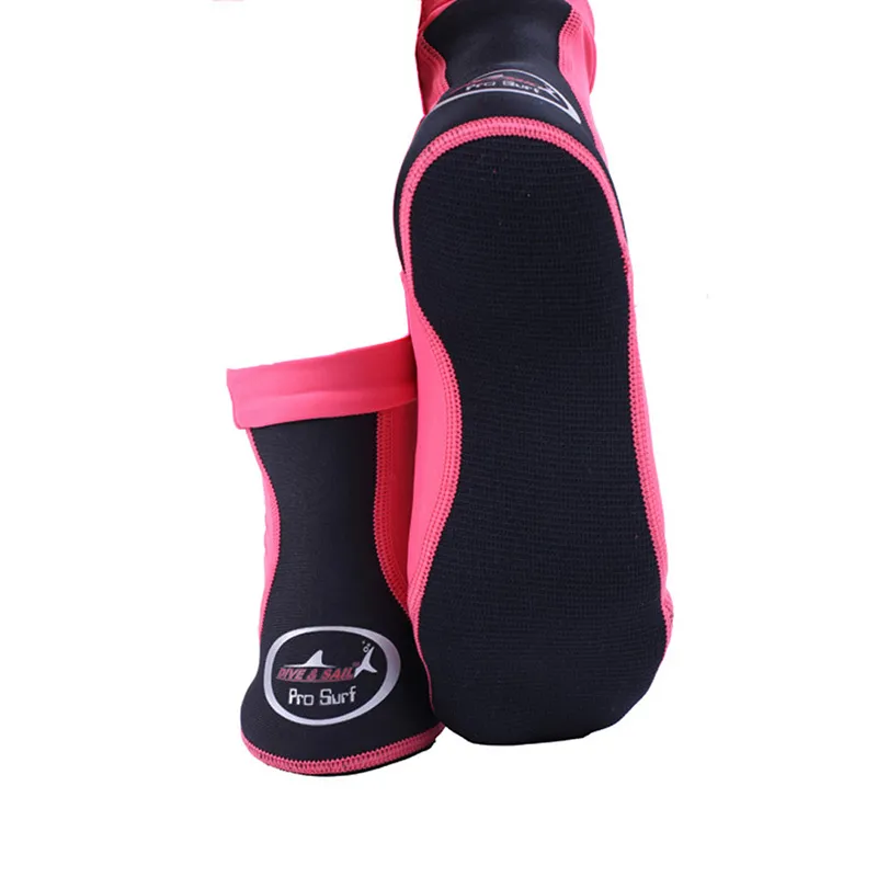 Calzini da immersione in neoprene da 1,5 mm Scuba Surf Scarpe da nuoto Sport acquatici Stivali da immersione Calzini da spiaggia antiscivolo Stivali da pesca lo snorkeling