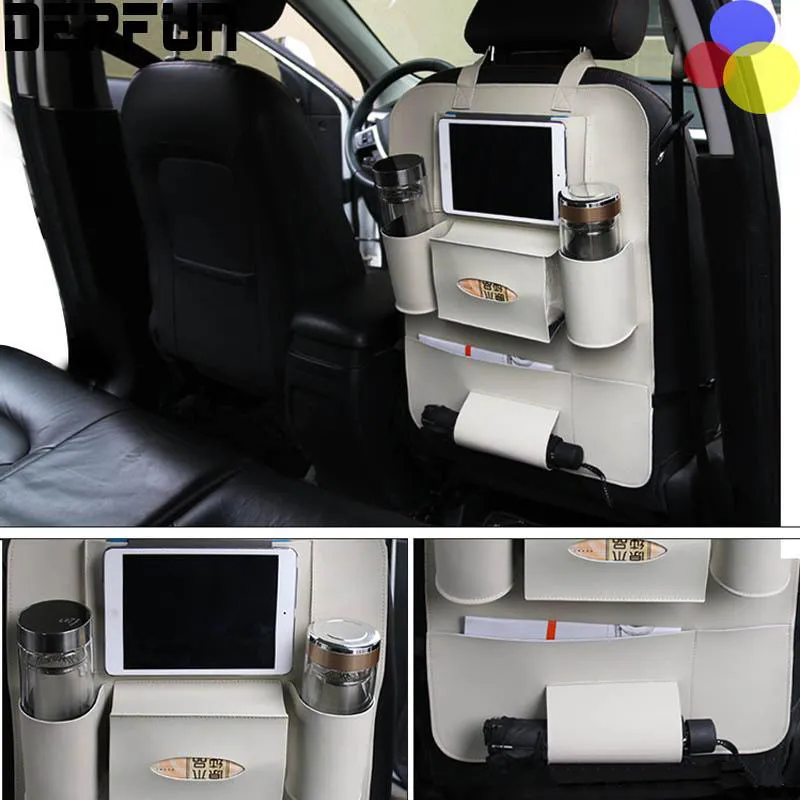 85% OFF Car Back Seat Organizer – Multi‑Function Beverage Storage, Tablet & Phone Holder – Lowest Price Deal
