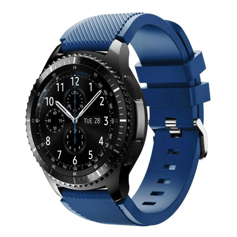 Hotsale Nieuwe vervanging Polsband Polsband Silicon Strap Clasp Voor Samsung Gear S3 Smart Watch Bands Armband