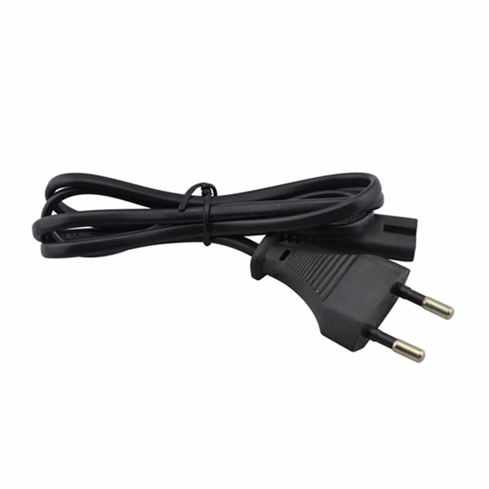 US EU Plug 2-Prong Универсальный AC Стенопроизводительный кабель Адаптер для Xbox PS1 PS2 PS3 Slim PS4 Sega DHL FedEx EMS Бесплатный корабль