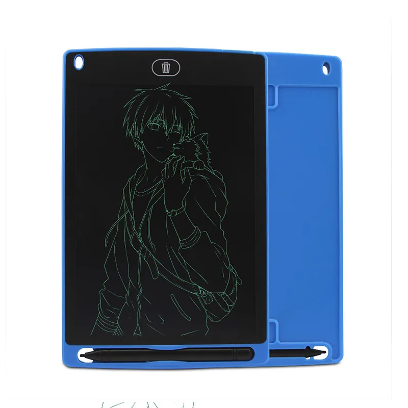 8.5 "LCD Yazma Tablet El Yazısı Pedi Dijital Çizim Kurulu Grafik Kağıtsız Not Defteri Desteği Ekran Temizle Fonksiyonu 2107445