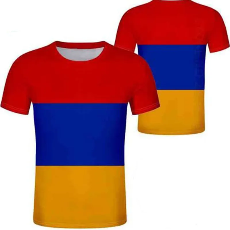 ARMÉNIE t-shirt gratuit sur mesure nom numéro photo blanc gris rouge noir t-shirts bras pays t-shirt drapeau de la nation arménienne am vêtements