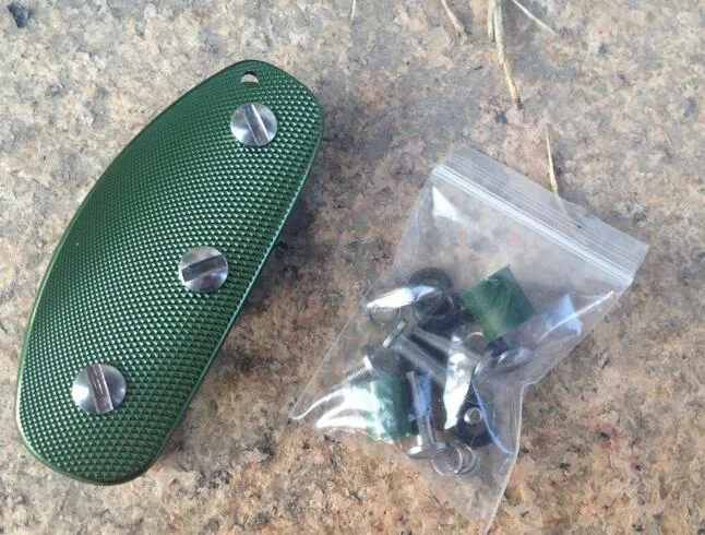 Clip de soporte de llave de aluminio Clips de organizador de abrazadera de llaves plegables