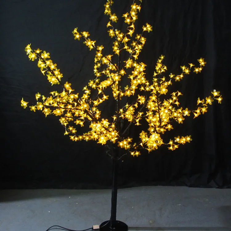 LED Christmas Cherry Blossom Tree Light LED Bulbs 1 5m Height 110 220V for Option Rainproof271o