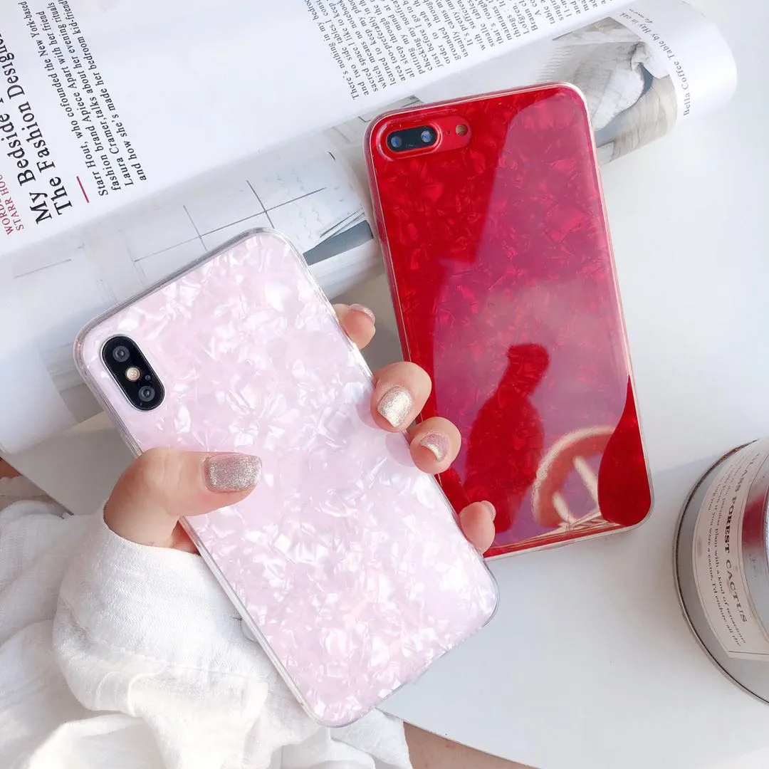 IPhone X için Yumuşak TPU Moda Kılıf Güzel Telefon Kabuk Için iPhone 8 7 6 Artı