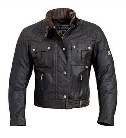 Mens wax motorcycle jacket sale