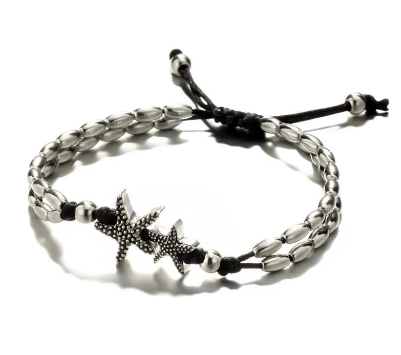 Bohémien Women Fashion Jewelry Bracelets Anklets Star Om Yoga a pendente a pendente a pendente corda caviglia Ankle Starflet 5917044